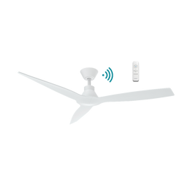 Martec Triumph DC 52″ Smart Ceiling Fan With WIFI Remote Control - Matt White