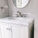 Turner Hastings Coventry 750mm White Vanity With Marble Top & Under Counter Basin-blue-leaf-bathware