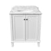 Turner Hastings Coventry 750mm White Vanity With Marble Top & Under Counter Basin-blue-leaf-bathware