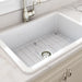 Turner Hastings Cuisine 680mm Inset / Undermount Fireclay Sink-CU68FS-blue-leaf-bathware