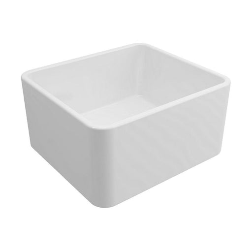 Turner Hastings Novi 500mm Fireclay Butler Sink - Gloss White-NO50FS-blue-leaf-bathware