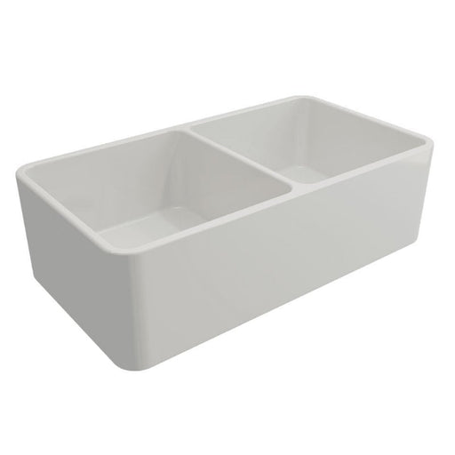 Turner Hastings Novi 850mm Fireclay Butler Sink - Gloss White-NO85FS-blue-leaf-bathware