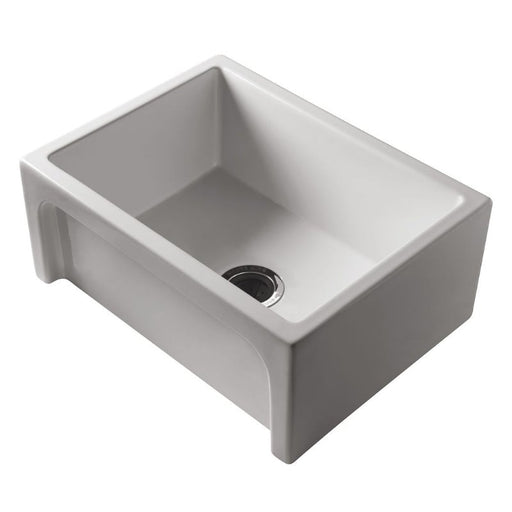 Turner Hastings Patri 600mm Fireclay Single Bowl Butler Sink-PA60FS-blue-leaf-bathware