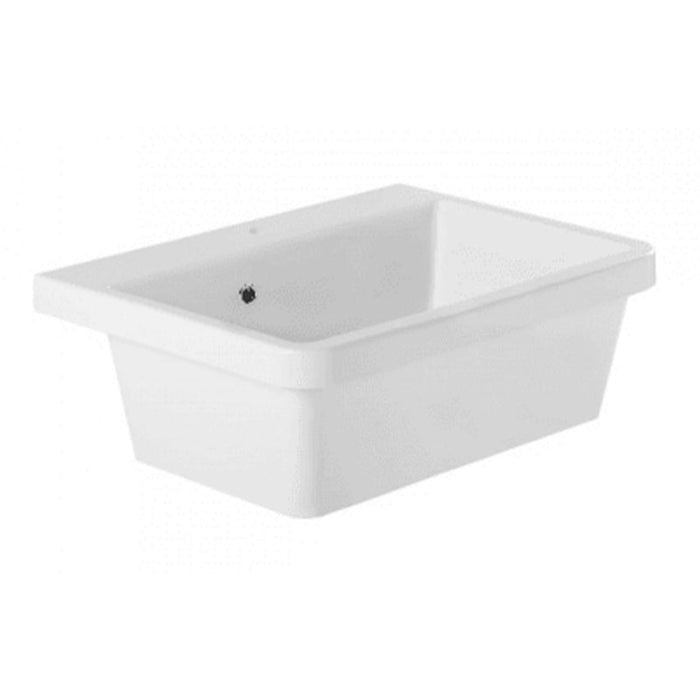 Turner Hastings Ravine 66 x 51 Fireclay Inset Sink-7411-blue-leaf-bathware