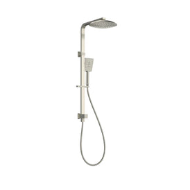 Parisi Quasar II Shower Column with Sliding Rail - Brushed Nickel