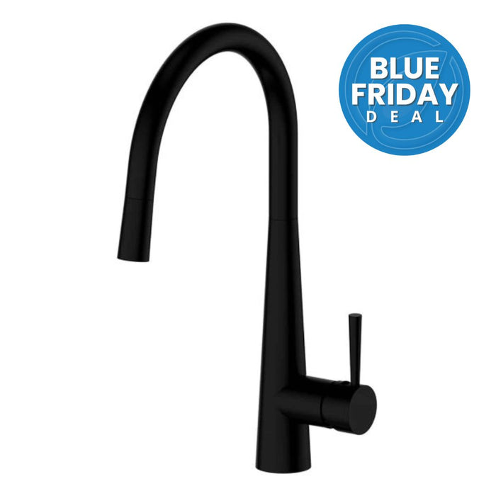 Galiano Pull-Down Sink Mixer Matte Black