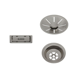 Blanco Strainer System Satin Platinum Edition for Single Bowl Sinks