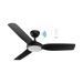 Martec Viper DC 48″ 3 Blade Smart Ceiling Fan With WIFI Remote Control + LED Light - Matt Black