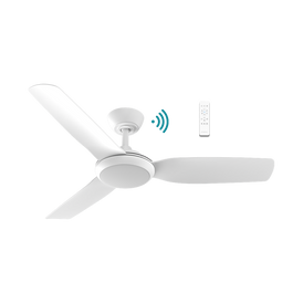 Martec Viper DC 52″ 3 Blade Smart Ceiling Fan With WIFI Remote Control + LED Light - Matt White