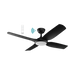 Martec Viper DC 48″ 4 Blade Smart Ceiling Fan With WIFI Remote Control + LED Light - Matt Black