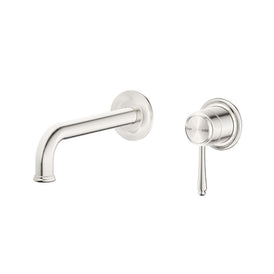 Bellavista Mica Heritage Wall-Spout Combo - Brushed Nickel- TRIM KIT ONLY