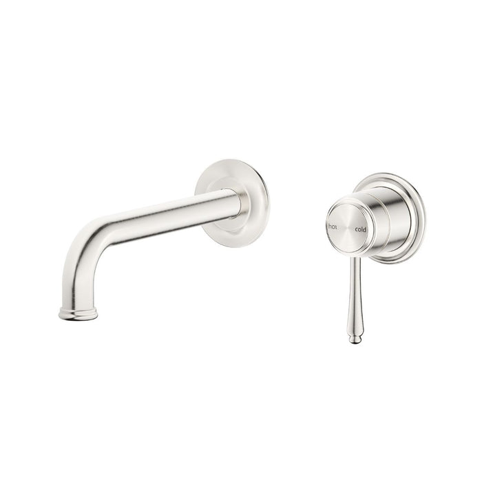 Bellavista Mica Heritage Wall-Spout Combo - Brushed Nickel- TRIM KIT ONLY