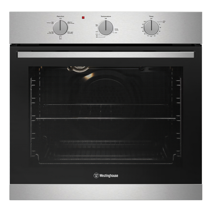 Westinghouse 60cm 5 Function Single Oven - Stainless Steel