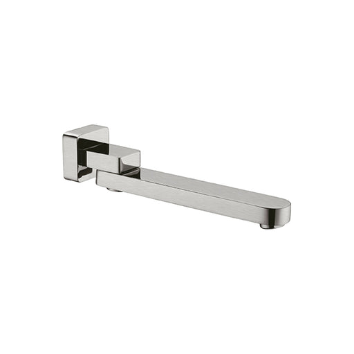 Nero Bianca Swivel Bath Spout Only - Brushed Nickel-NR207BN-blue-leaf-bathware