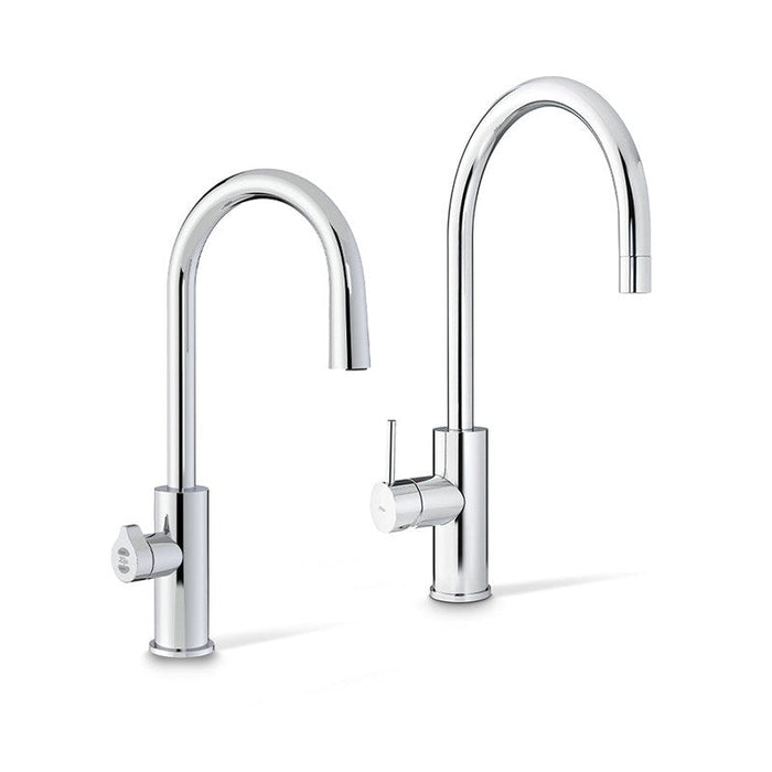 Zip HydroTap G5 BCHA100 4-in-1 Arc Plus tap with Arc Mixer - Brushed Chrome-H5L824Z01AU-blue-leaf-bathware