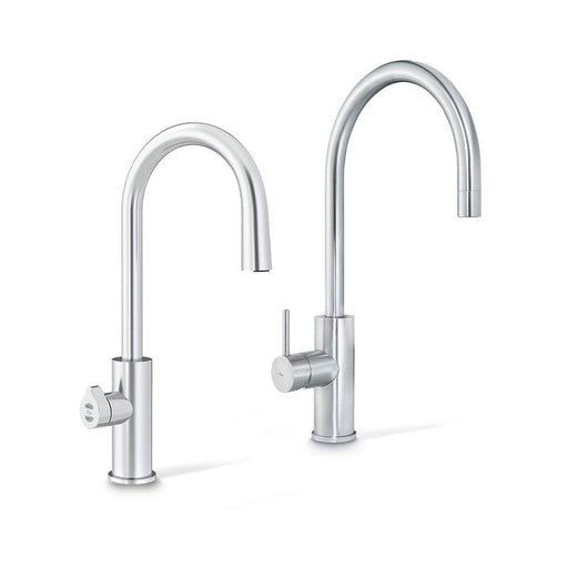 Zip HydroTap G5 BCHA100 4-in-1 Arc Plus tap with Arc Mixer - Brushed Chrome-H5L824Z01AU-blue-leaf-bathware