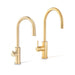 Zip HydroTap G5 BCHA100 4-in-1 Arc Plus tap with Arc Mixer - Brushed Gold-H5L824Z07AU-blue-leaf-bathware