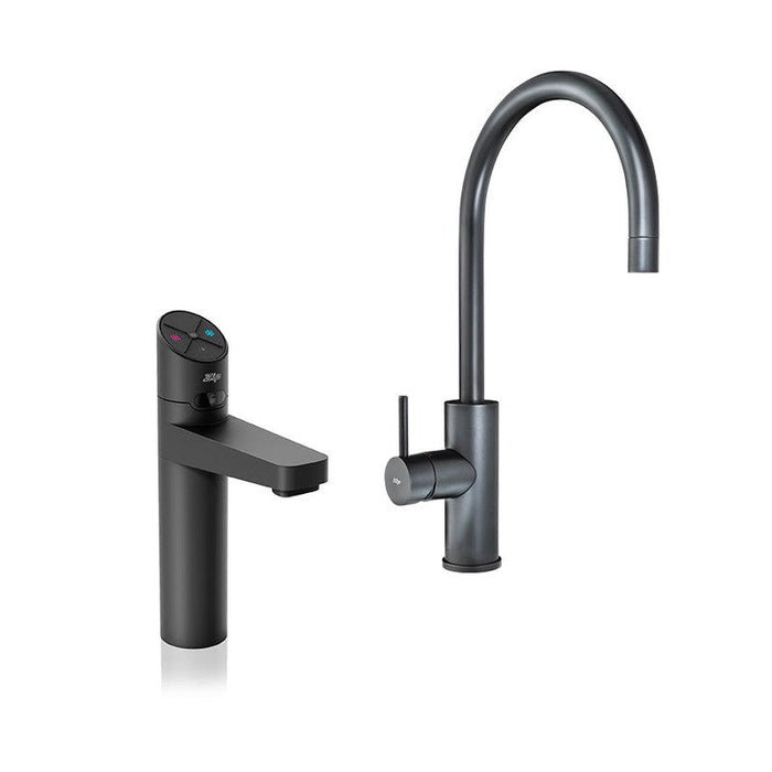 Zip HydroTap G5 BCHA100 4-in-1 Elite Plus tap with Arc Mixer - Brushed Chrome-H5E824Z01AU-blue-leaf-bathware