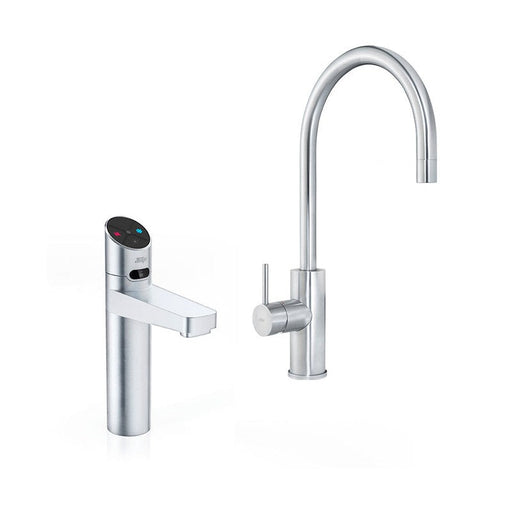 Zip HydroTap G5 BCHA100 4-in-1 Elite Plus tap with Arc Mixer - Brushed Chrome-H5E824Z01AU-blue-leaf-bathware