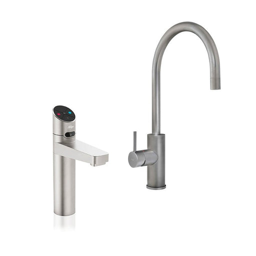 Zip HydroTap G5 BCHA100 4-in-1 Elite Plus tap with Arc Mixer - Gunmetal-H5E824Z09AU-blue-leaf-bathware