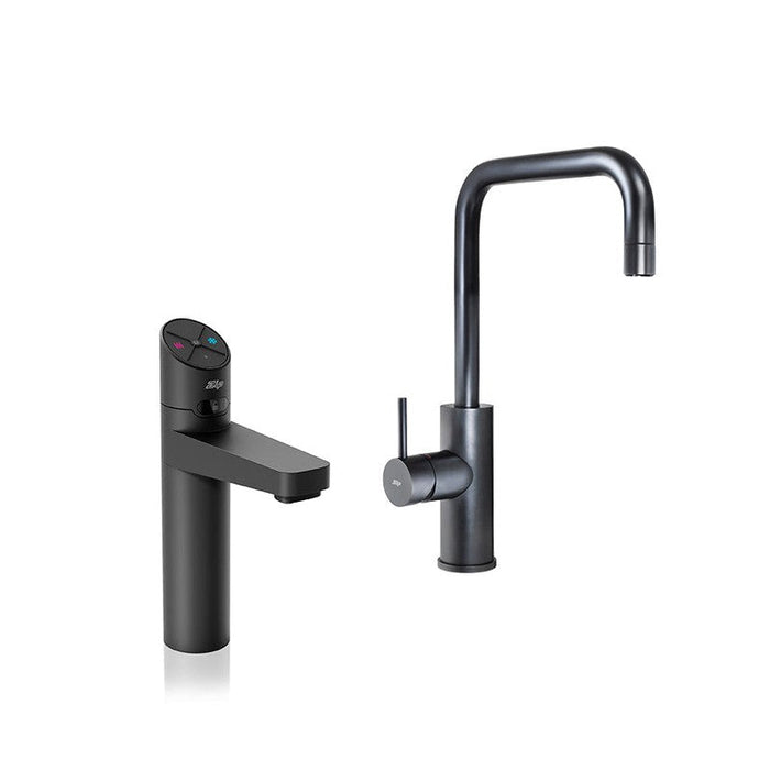 Zip HydroTap G5 BCHA100 4-in-1 Elite Plus tap with Cube Mixer - Brushed Chrome-H5E924Z01AU-blue-leaf-bathware