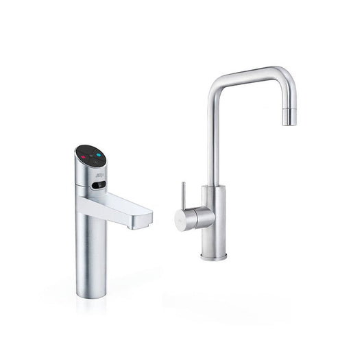 Zip HydroTap G5 BCHA100 4-in-1 Elite Plus tap with Cube Mixer - Brushed Chrome-H5E924Z01AU-blue-leaf-bathware