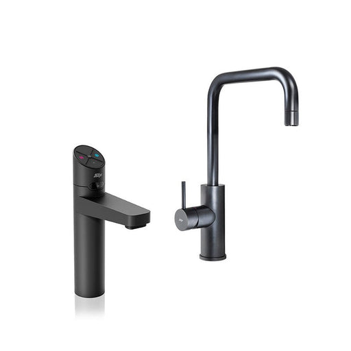 Zip HydroTap G5 BCHA100 4-in-1 Elite Plus tap with Cube Mixer - Matte Black-H5E924Z03AU-blue-leaf-bathware