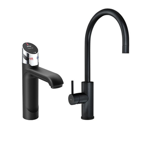 Zip HydroTap G5 BCHA100 4-in-1 Touch-Free Wave tap with Arc Mixer - Matte Black-H5W824Z03AU-blue-leaf-bathware