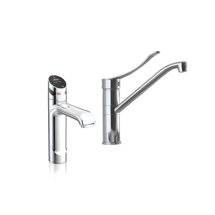 Zip HydroTap G5 BCHA100 4-in-1 Touch-Free Wave tap with Classic Accessible Mixer - Chrome-H5WD24Z00AU-blue-leaf-bathware