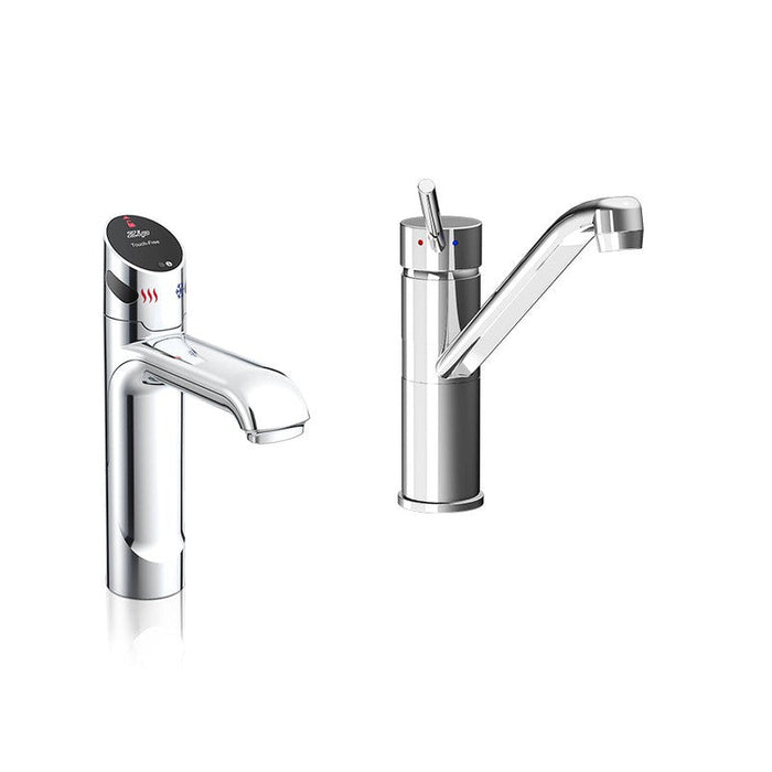 Zip HydroTap G5 BCHA100 4-in-1 Touch-Free Wave tap with Classic Mixer - Chrome-H5W624Z00AU-blue-leaf-bathware