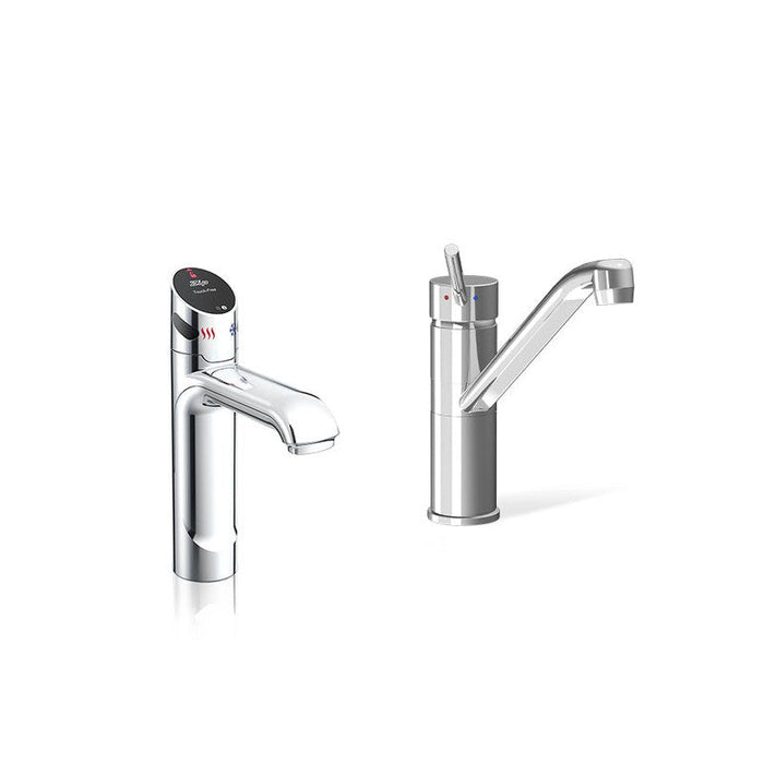 Zip HydroTap G5 BCHA100 4-in-1 Touch-Free Wave tap with Classic Mixer - Chrome-H5W624Z00AU-blue-leaf-bathware