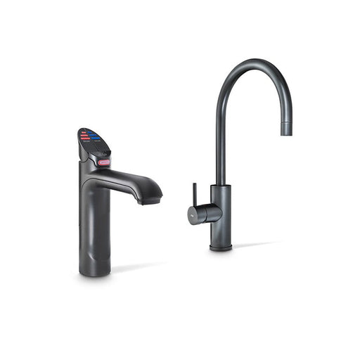 Zip HydroTap G5 BCHA40 4-in-1 Classic tap with Arc Mixer - Matte Black-H51822Z03AU-blue-leaf-bathware