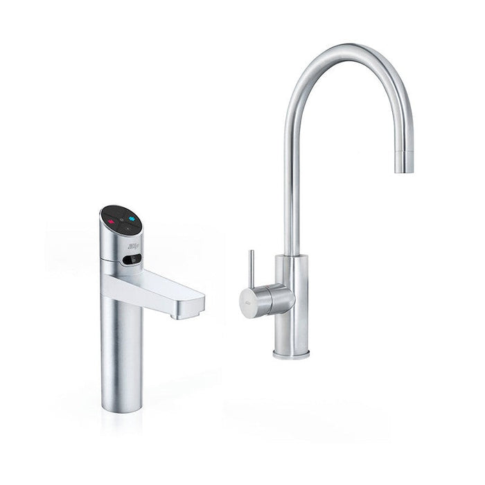 Zip HydroTap G5 BCHA40 4-in-1 Elite Plus tap with Arc Mixer - Brushed Gold-H5E822Z07AU-blue-leaf-bathware