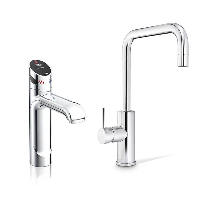 Zip HydroTap G5 BCHA40 4-in-1 Touch-Free Wave tap with Cube Mixer - Chrome-H5W922Z00AU-blue-leaf-bathware