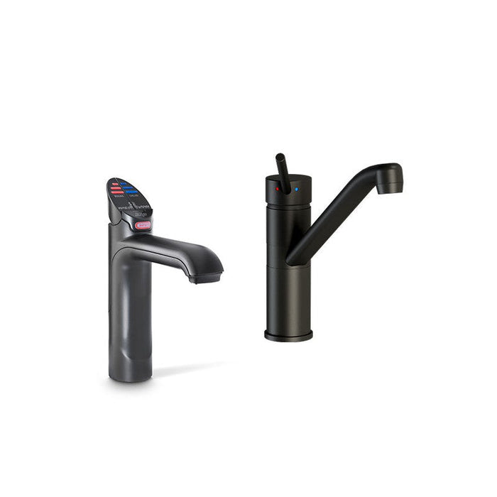 Zip HydroTap G5 BCSHA100 5-in-1 Classic tap with Classic Mixer - Matte Black-H51676Z03AU-blue-leaf-bathware