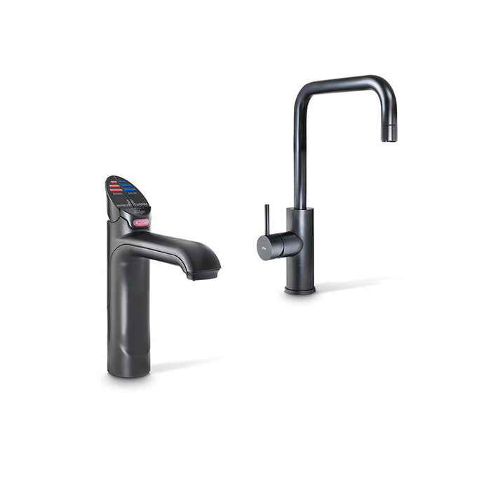 Zip HydroTap G5 BCSHA100 5-in-1 Classic tap with Cube Mixer - Matte Black-H51976Z03AU-blue-leaf-bathware