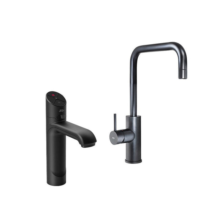 Zip HydroTap G5 BHA100 3-in-1 Classic Plus tap with Cube Mixer - Brushed Chrome-H55957Z01AU-blue-leaf-bathware