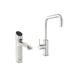 Zip HydroTap G5 BHA100 3-in-1 Classic Plus tap with Cube Mixer - Brushed Nickel-H55957Z11AU-blue-leaf-bathware