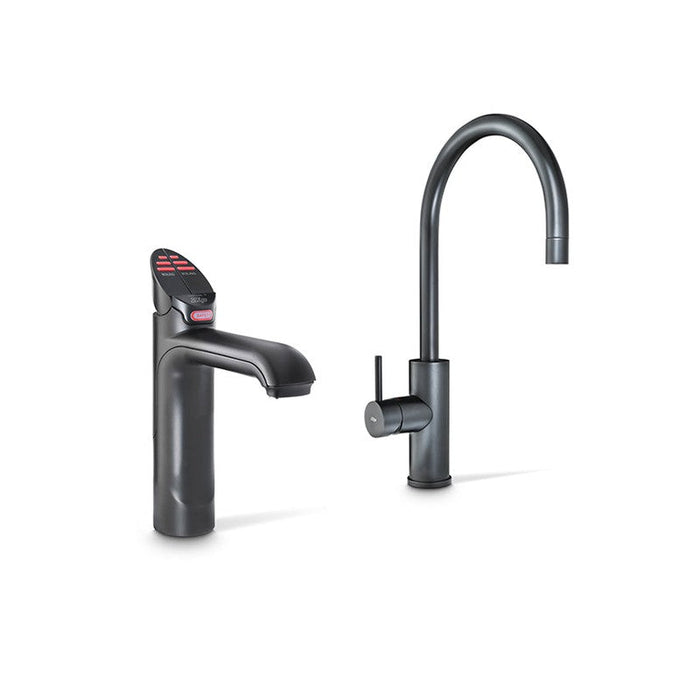 Zip HydroTap G5 BHA100 3-in-1 Classic tap with Arc Mixer - Brushed Chrome-H51857Z01AU-blue-leaf-bathware