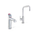 Zip HydroTap G5 BHA100 3-in-1 Classic tap with Cube Mixer - Brushed Chrome-H51957Z01AU-blue-leaf-bathware