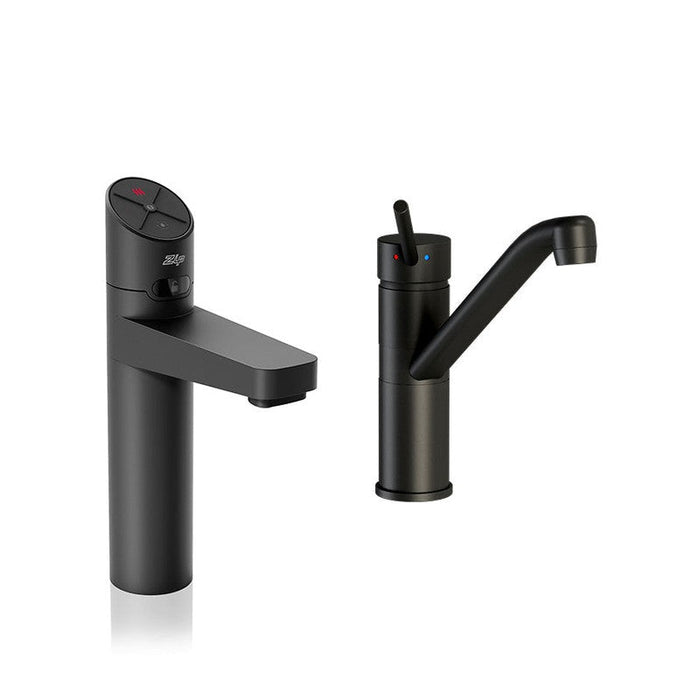 Zip HydroTap G5 BHA100 3-in-1 Elite Plus tap with Classic Mixer - Matte Black-H5E657Z03AU-blue-leaf-bathware