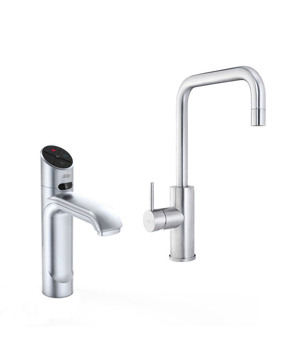 Zip HydroTap G5 BHA60 3-in-1 Classic Plus tap with Cube Mixer - Brushed Gold-H55956Z07AU-blue-leaf-bathware