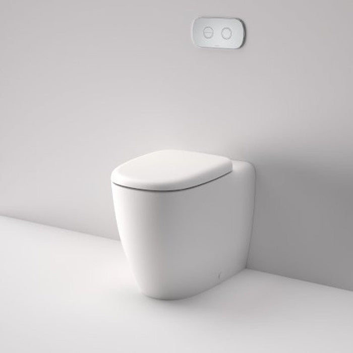 Caroma Contura II Cleanflush Invisi Series II Wall Faced Suite - White