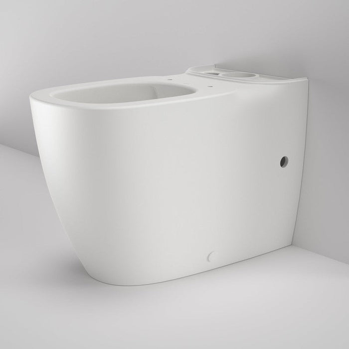 Caroma Contura II Cleanflush Wall Faced Close Coupled Bottom Inlet 4S Pan GermGard - Matte White
