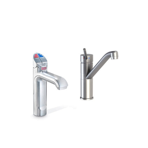 blue-leaf-bathware- Zip HydroTap G5 BCHA100 4-in-1 Classic tap with Classic Mixer - Brushed Chrome-H51624Z01AU