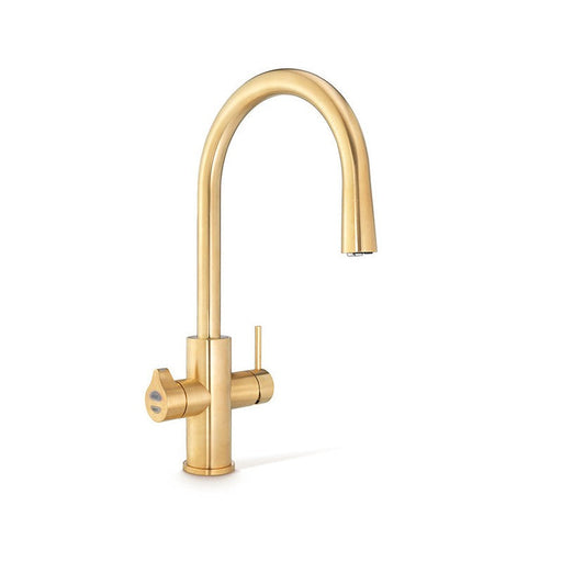 blue-leaf-bathware- Zip HydroTap G5 BCHA100 Celsius All-in-One Arc - Brushed Gold (Boiling / Chilled)-H57705Z07AU