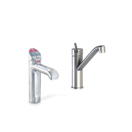 blue-leaf-bathware- Zip HydroTap G5 BHA100 3-in-1 Classic tap with Classic Mixer - Brushed Chrome-H51657Z01AU