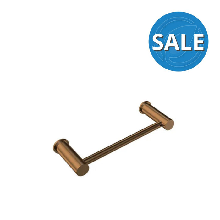 Parisi Envy Single Towel Rail 220mm - Matt Bronze