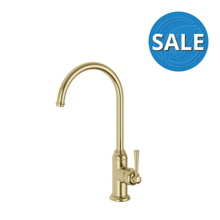 Phoenix Cromford Sink Mixer - Brushed Gold