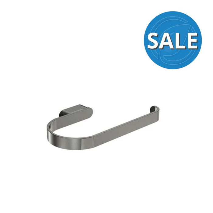 Parisi Ellisse Towel Ring - Brushed Nickel